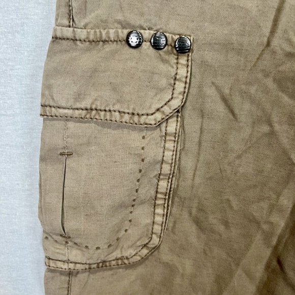 MARRAKECH (ANTHROPOLOGIE), ZIPPED CARGO CROPPED CARPIS. NWT - Picture 5 of 8